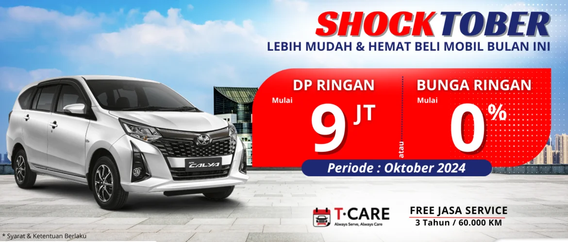 PROMO DP RINGAN NEW CALYA DI AUTO2000 MADIUN